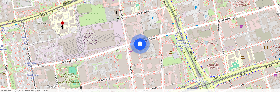 Warszawa, Wola, Warszawa, Wola, Grzybowska