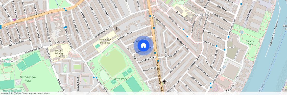 Ashcombe Street, Fulham, London, SW6