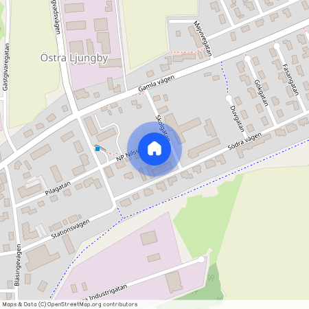 Östra Ljungby, Skåne, Klippan, N P Nilssons väg 8F