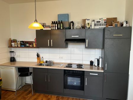 Große 1-Raumwohnung mit Einbauküche im Encke-Carré - Ihr neues Zuhause! - Photo 3