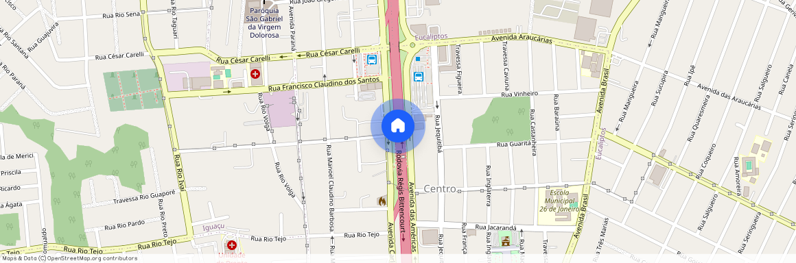 Rua Biguá, 1337 - 83.824-466 - Gralha Azul - Fazenda Rio Grande