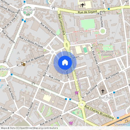 Rue Chevert, 44100 Nantes, France