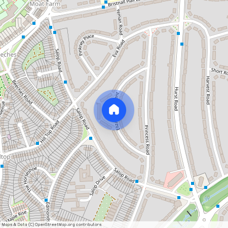 Elizabeth Crescent, Oldbury, West Midlands, B68