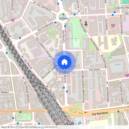 Via Ronchi, Milan, Lombardy 20134