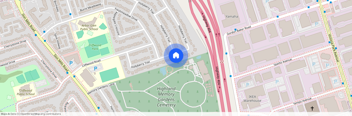 81 Hollyberry Trail rd floor, Toronto