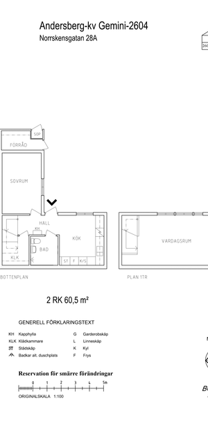 Norrskensgatan 28 A, våning None - Photo 2