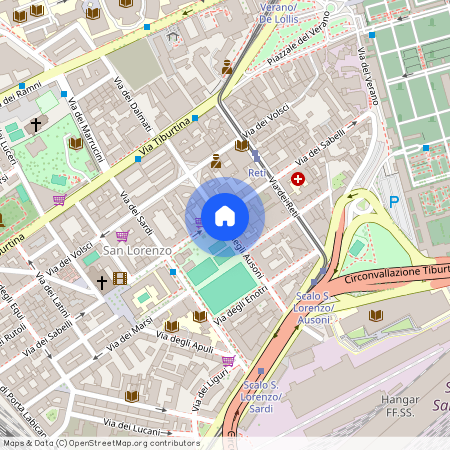 Via degli Ausoni, Rome, Lazio 00185