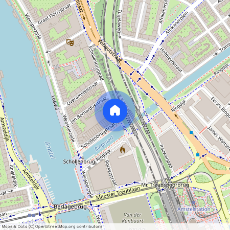 Weesperzijde, 1091 GA, Schollenbrugstraat, Amsterdam