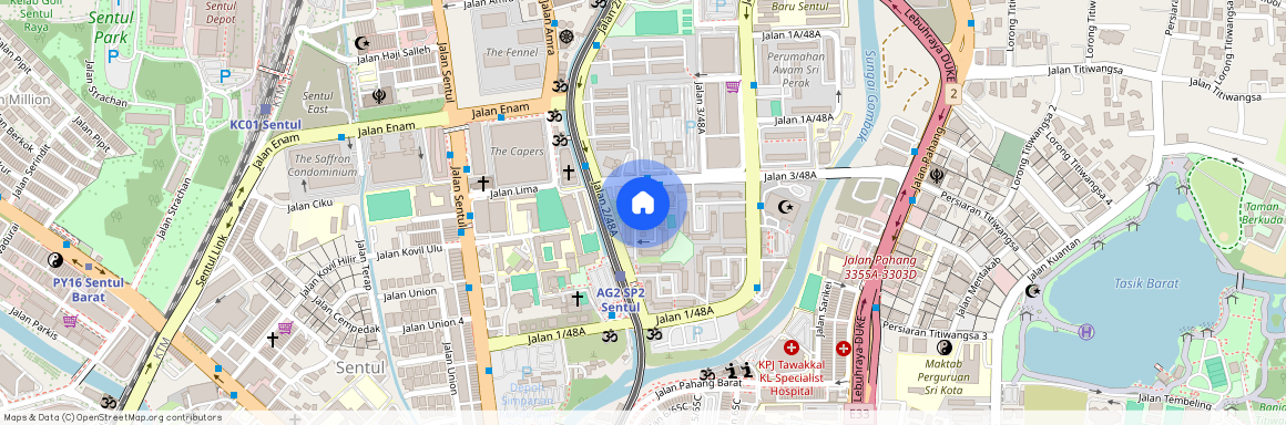 Jalan 3/48A, Sentul, 51000 Kuala Lumpur, Malaysia