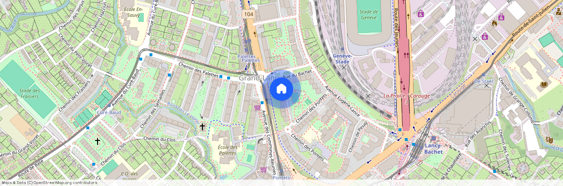 Chemin des Pontets 14, 1212 - Grand-Lancy, Suisse