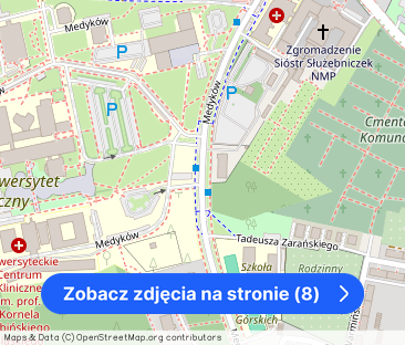 Kawalerka na wynajem Park Medyków 34 blisko ŚUM – zdjęcie 1