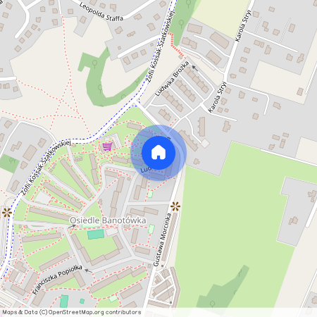 ul. Ludwika Brożka, Cieszyn, cieszyński, śląskie