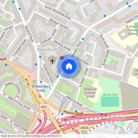 St George's Road, Glasgow, Charing Cross, G3