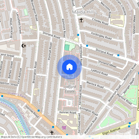 Pennymoor Walk 2 double bedroom house with garden, W9 3DT, London