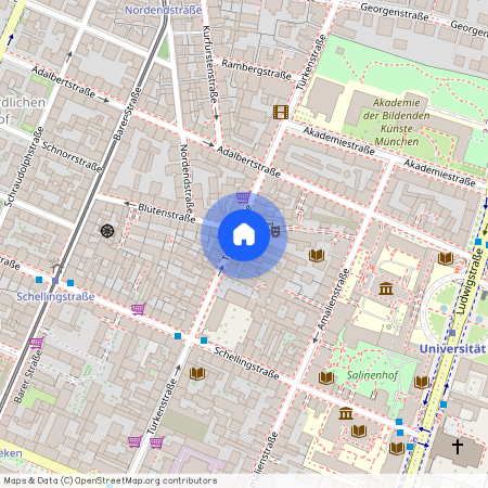 Türkenstraße 80, 80799 München