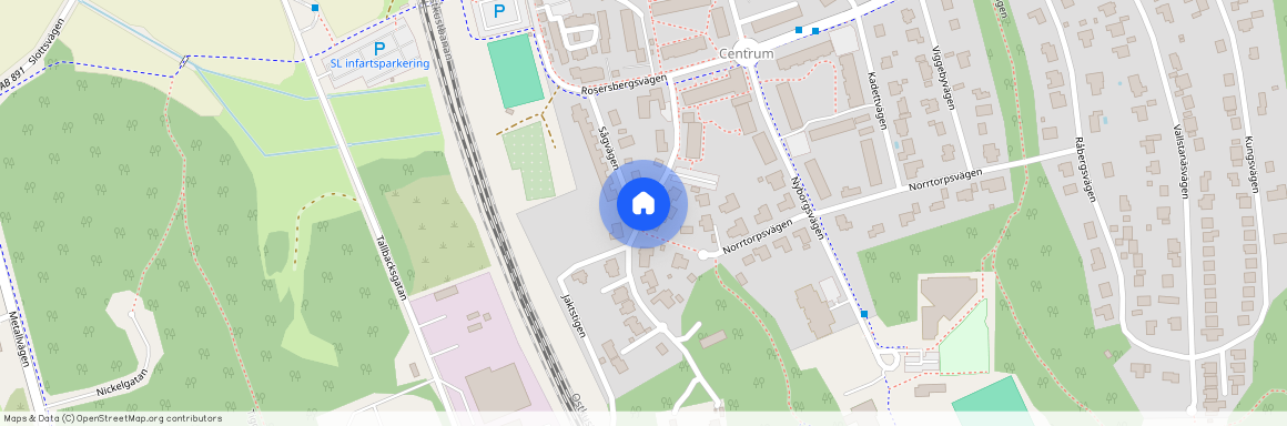 Åkervägen, Rosersberg