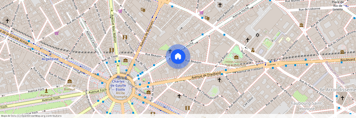 Rue Beaujon, Francja, Paris