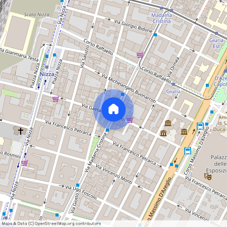 Via Gaetano Donizetti, Turin, Piedmont 10126