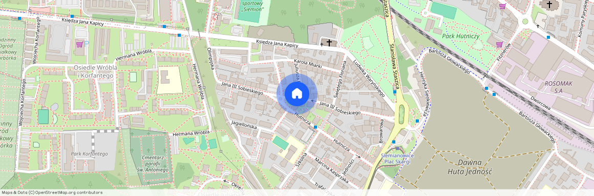 ul. Jana Sobieskiego, Centrum, Siemianowice Śląskie, śląskie
