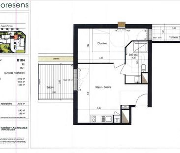 location Appartement T2 DE 39.78m² À NANTES - Photo 4