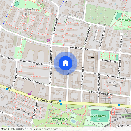 1190 Wien, Hutweidengasse 42-44 Top 12