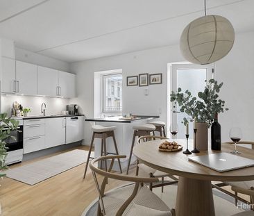 Moderne lejebolig i Odense M med fælles tagterrasse - perfekt til s... - Foto 3