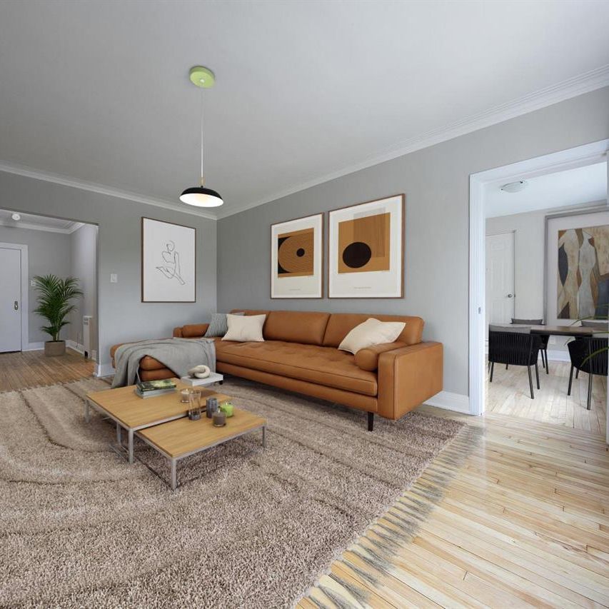 Spacious And Sunny 1 Bedroom Unit - NDG - 5000 Clanranald Avenue, Montréal - Photo 1