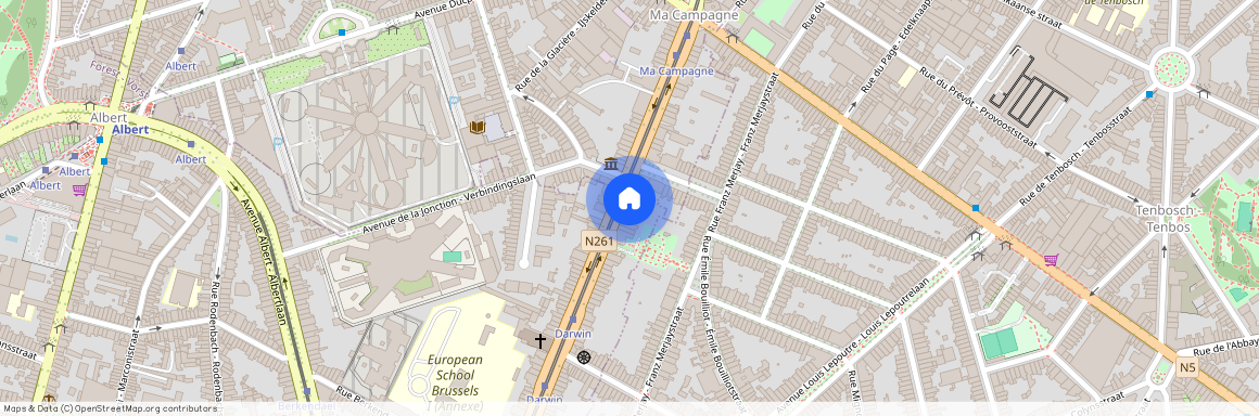 Avenue brugmann, 42, 1190, Forest