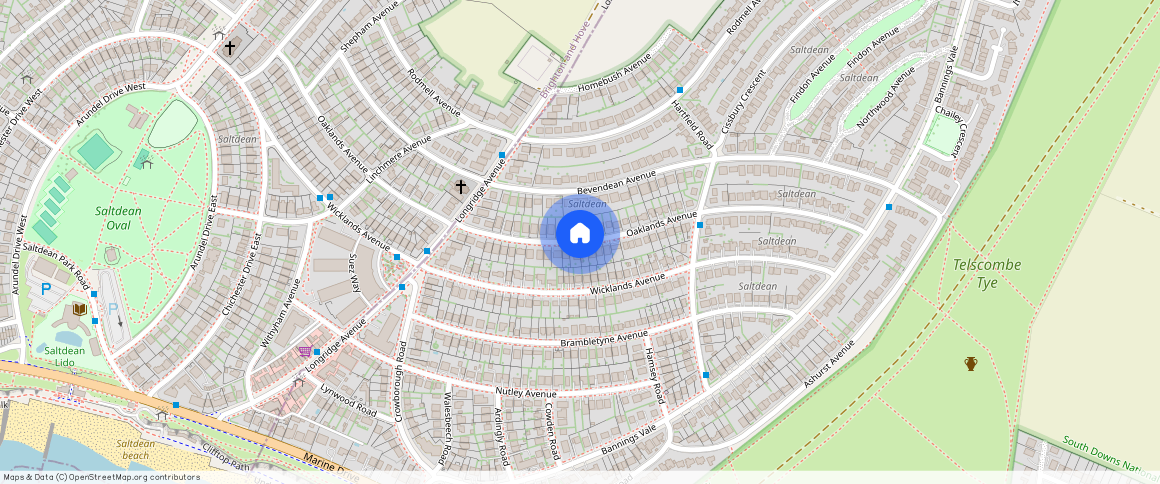 Oaklands Avenue, Saltdean, Brighton, BN2