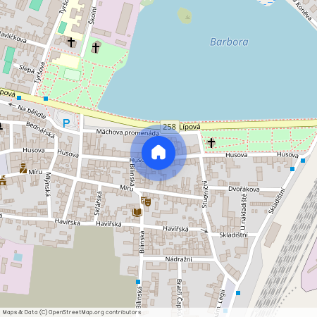 Husova, Duchcov, okres Teplice