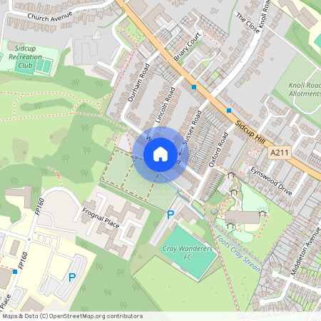 Warwick Road Sidcup DA14