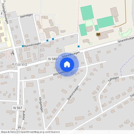 Klockarevägen 11 B, Knäred