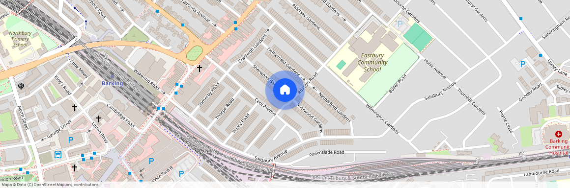 Sherwood Gardens, Barking, IG11