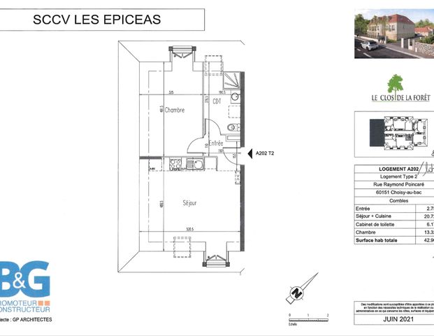 Appartement , Choisy-au-bac - Photo 1