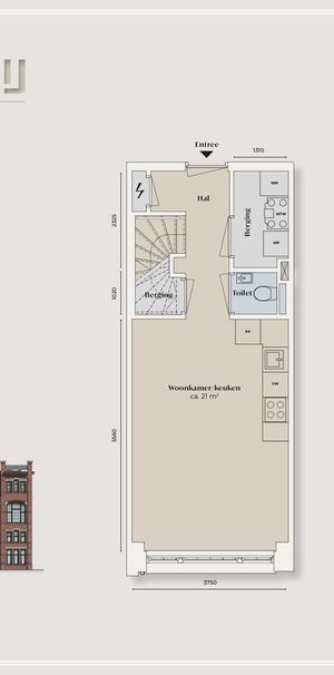 Appartement te huur: Admiraal De Ruijterweg 56-B1 1056 GL Amsterdam - Photo 2