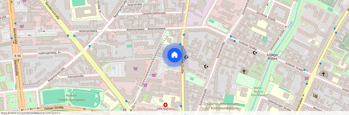 Drontheimer Str. 27, 13359 Berlin OT Wedding, Zur Karte