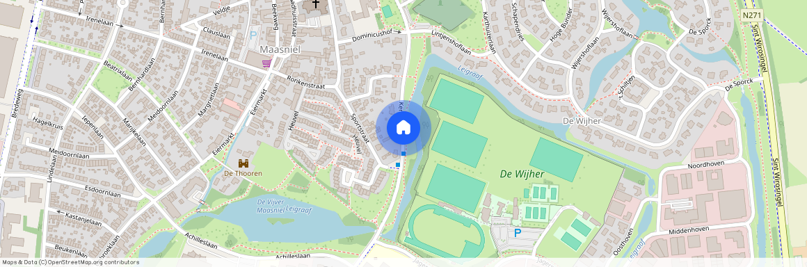 Kern Maasniel, 6042 JW, Kerkeveldlaan, Roermond