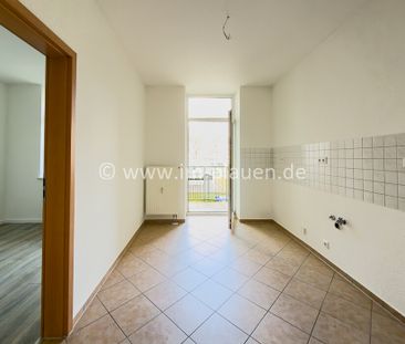 Balkon - Bad mit Dusche - Hochparterre | 2 Zimmer zur Miete in Plau... - Foto 6