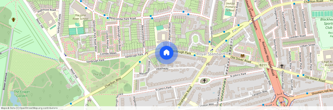 Vanbrugh Park, Blackheath