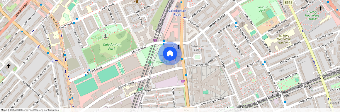 Sterling Way, Islington, London, N7