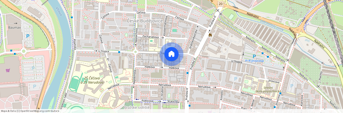 U Trojice, České Budějovice - České Budějovice 3, Jihočeský kraj