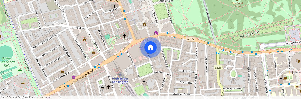 Flat, - Young Street, London