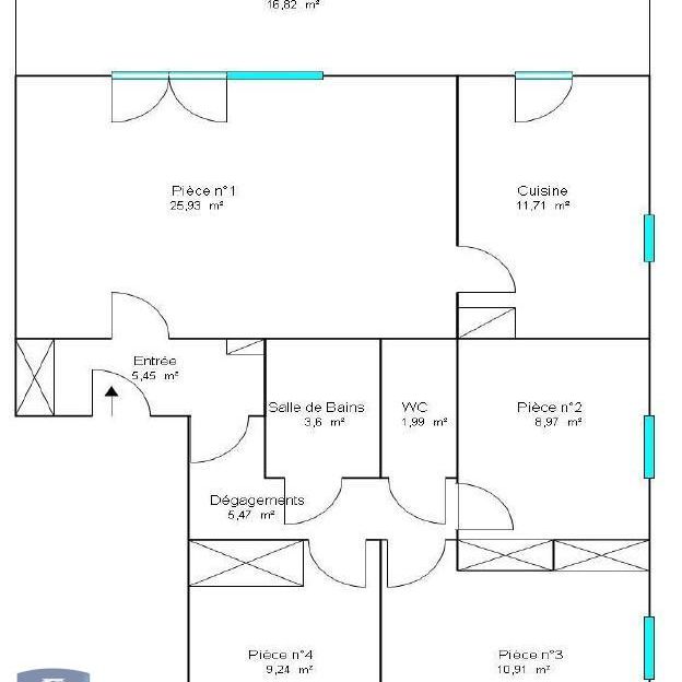 Location Appartement 4 pièces 82m² OSTWALD 67540 - Photo 2