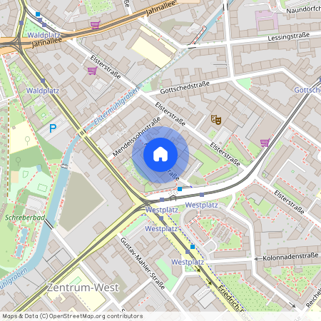 Alexanderstraße, 04107 Leipzig - Leipzig, Zentrum