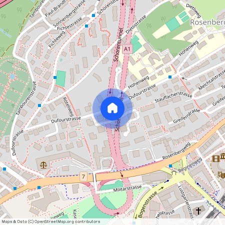 9000, St. Gallen, Dufourstrasse, 121