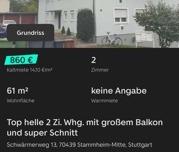 2 Zimmerwohnung - Photo 1