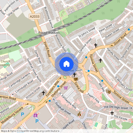 Foord Road South, Folkestone, Kent, CT20
