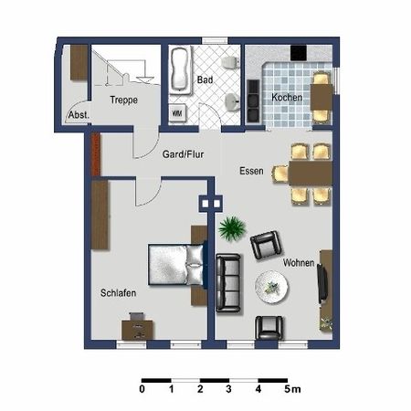Direkt in der Stadt- 2- Zimmer Wohnung mit Einbauküche, frei ab Sept.2026 - Foto 5