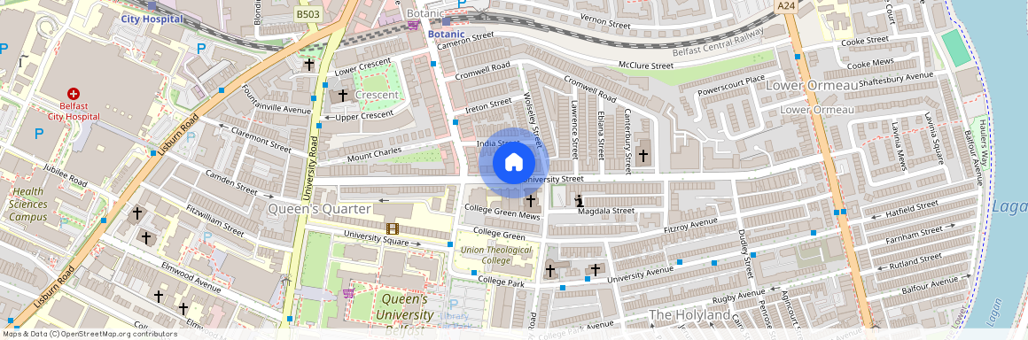 1, 64 University Street, Belfast, BT7 1HB