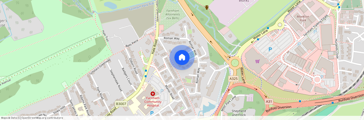 Roman Way, Farnham, GU9